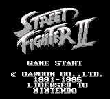 Street Fighter II (Rev 1) (SGB Enhanced)