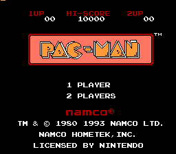 Pac-Man (Virtual Console)