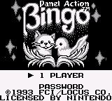 Panel Action Bingo