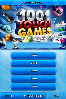 1001 Touch Games
