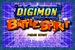 数码暴龙 Digimon - Battle Spirit