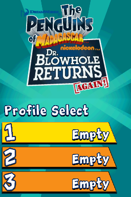 Penguins of Madagascar, The - Dr. Blowhole Returns Again! (En,Fr) (NDSi Enhanced)