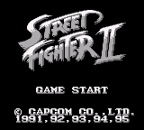 Street Fighter II (SGB Enhanced)