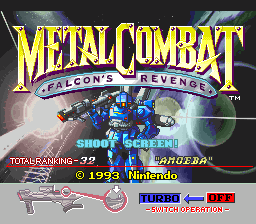 Metal Combat - Falcon's Revenge