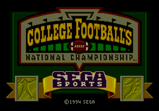 College Football's National Championship (1994-05-17)