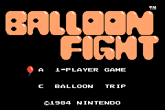 任天堂FC珍藏游戏系列第13辑-气球岛 Famicom Mini Vol. 13 - Balloon Fight