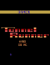 Tunnel Runner (1983) (CBS Electronics)