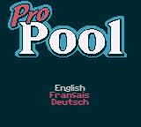 Pro Pool (En,Fr,De)