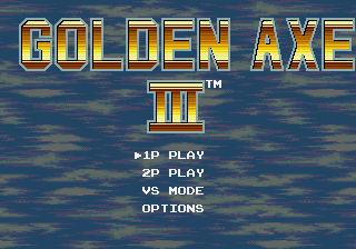 Golden Axe III (Virtual Console)
