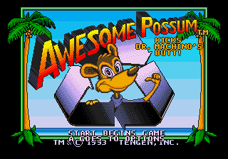 Awesome Possum Kicks Dr Machino's Butt! (Beta 1)