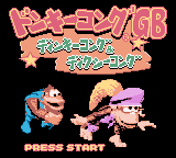 Donkey Kong GB - Dinky Kong & Dixie Kong