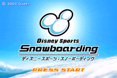 Disney Sports - Snowboarding