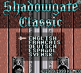 Shadowgate Classic (En,Fr,De,Es,Sv)