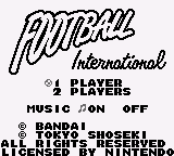 Football International