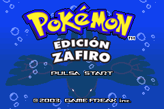 口袋妖怪-蓝宝石 Pokemon - Edicion Zafiro
