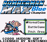 Bomberman Max - Blue Champion