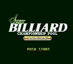 Super Billiard - Championship Pool