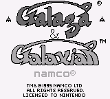 Arcade Classic No. 3 - Galaga & Galaxian (SGB Enhanced)