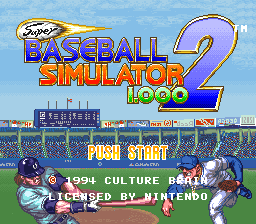 Super Baseball Simulator 1.000 2