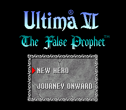 Ultima - The False Prophet