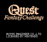 Quest - Fantasy Challenge (SGB Enhanced)