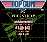 Top Gun - Fire Storm (En,Fr,De,Es,It,Nl)