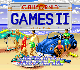 California Games II (En,Ja)