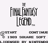 The Final Fantasy Legend