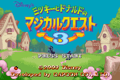 迪斯尼米老鼠和唐老鸭3 Mickey to Donald no Magical Quest 3