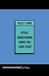 Super Action Pak - Pitf,GPrix,LaserB,Barn (1988)