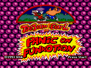 ToeJam & Earl in Panic on Funkotron