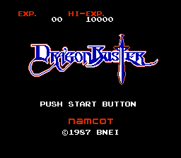 Dragon Buster (Namcot Collection, Namco Museum Archives Vol 1)