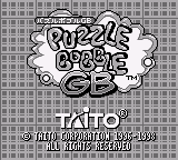 Puzzle Bobble GB