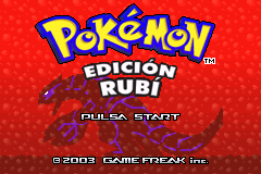 口袋妖怪-红宝石 Pokemon - Edicion Rubi