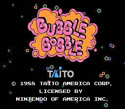 Bubble Bobble (Virtual Console)