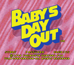 Baby's Day Out (Proto 1)
