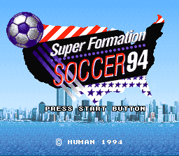 Super Formation Soccer 94 - World Cup Edition