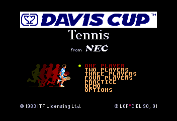 Davis Cup Tennis