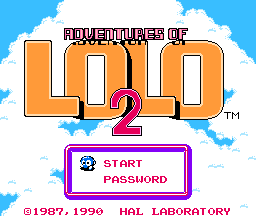 Adventures of Lolo 2 (Virtual Console)