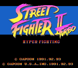 Street Fighter II Turbo (Rev 1) (Virtual Console)