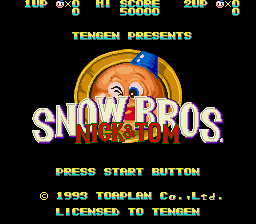 Snow Bros. - Nick & Tom