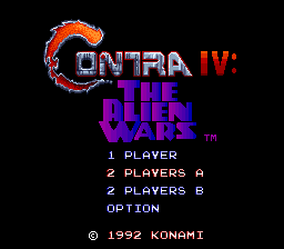 Contra IV - The Alien Wars