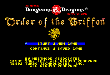 L'Ordre du Griffon