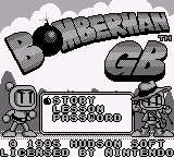 Bomberman GB (SGB Enhanced)