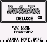 BurgerTime Deluxe