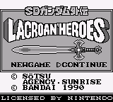 SD Gundam Gaiden - Lacroan' Heroes