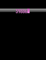 Double-Height 6-Digit Score Display (Two Background Color Change) (2001) (AD)