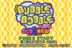 泡泡龙新版 & 旧版 Bubble Bobble - Old & New