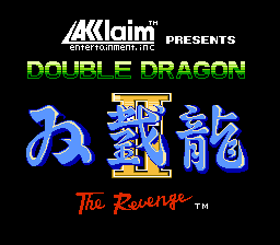 Double Dragon II - The Revenge (Rev 1)
