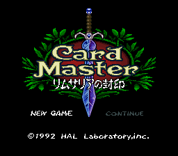 Card Master - Rimusaria no Fuuin